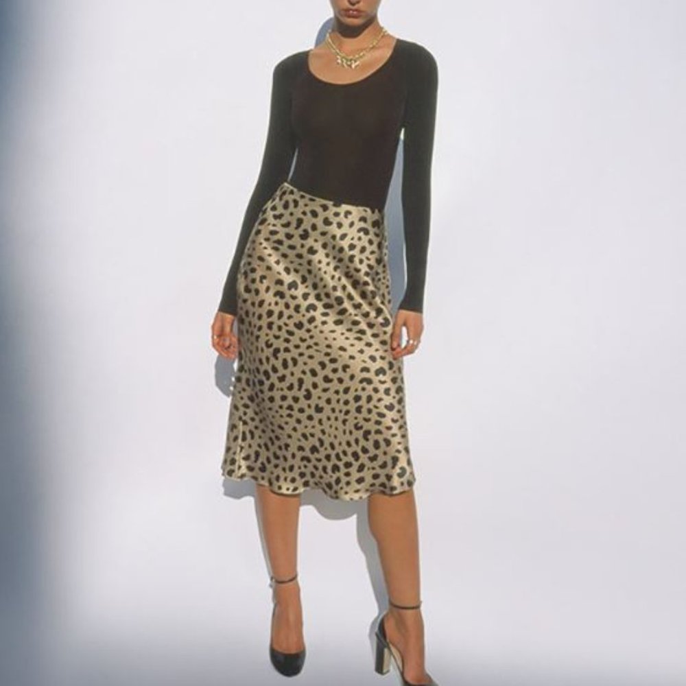 Realisation Leopard Print "The Naomi in Wild Things" Skirt